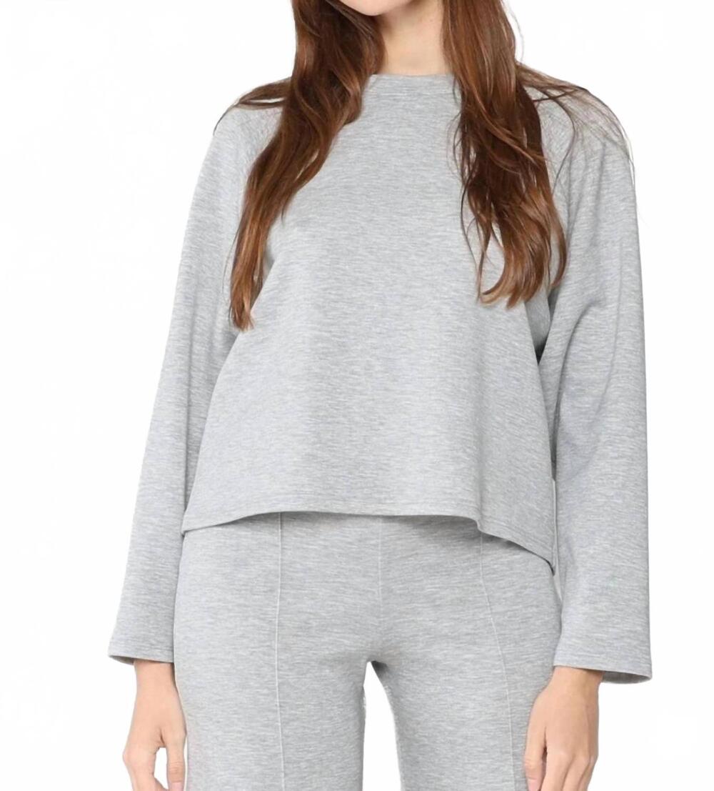 NEW RIPLEY RADER oversized raglan top in heather grey